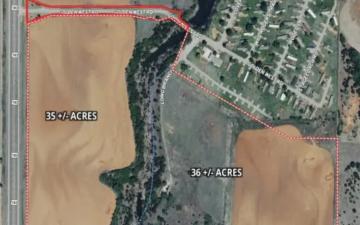 OK Hwy 183 Frontage in Washita County for Sale