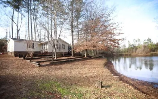 Country Home on 25 Acres with Pond Views – Castalia, NC