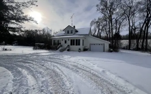 Farmhouse For Sale just outside of the City of Waupaca