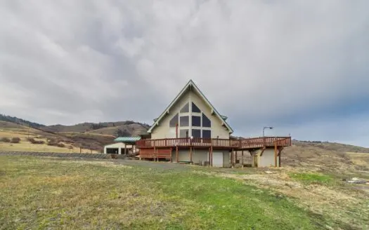 Unique A-Frame Home with Views and Land in White Bird, ID