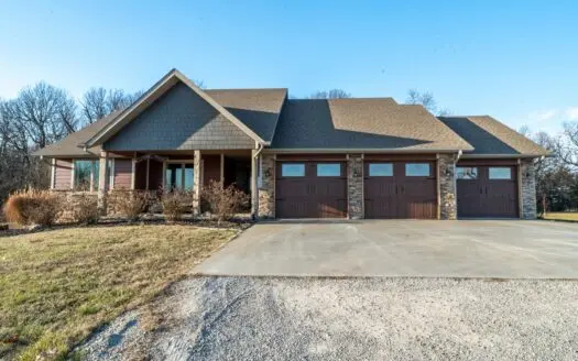 Beautiful Custom Home on 53+/- Acres Just Outside of Republic, MO
