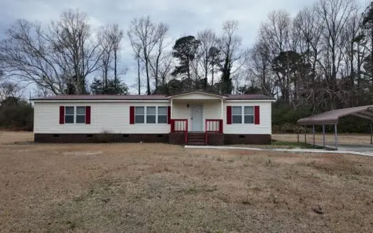 Spacious Double Wide on 1.29 Acres in the Heart of Magnolia