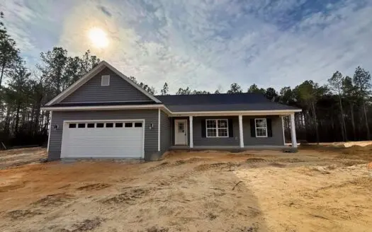 New Construction, Country Home, Three Bedroom, Two Bath, Garage
