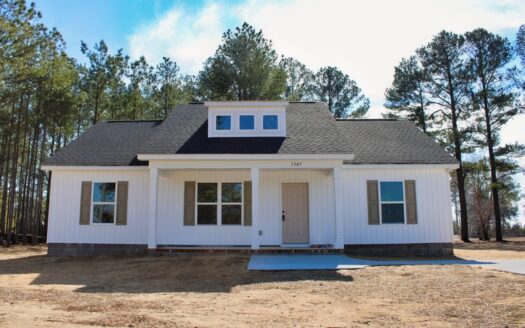 New Custom Home Near Cheraw – Peaceful Country Living