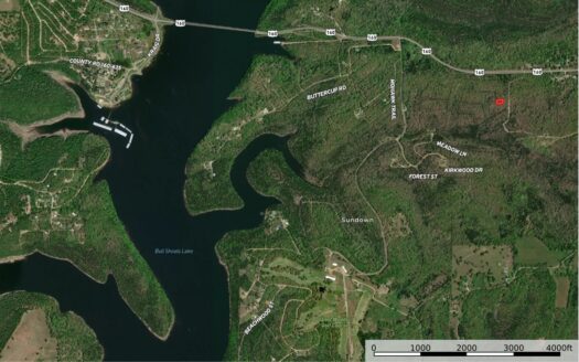 Secluded Lot near Bull Shoals Lake in Theodosia, Missouri