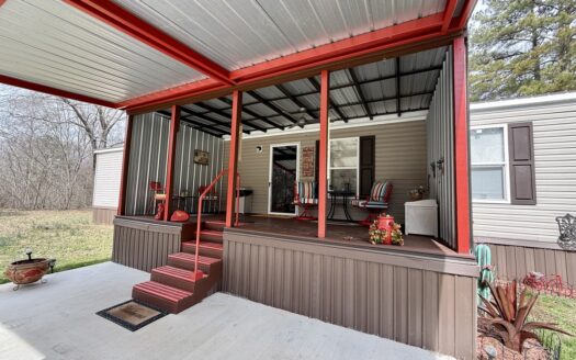 East Texas Country Home with Metal Shop