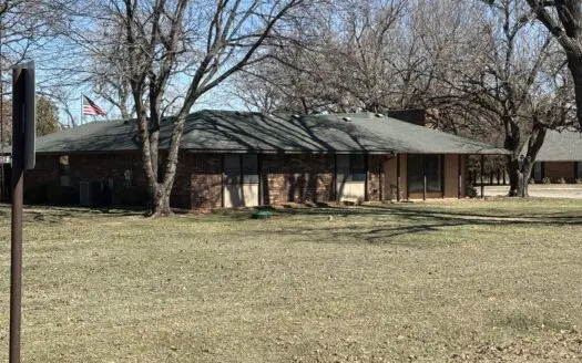 Quiet neighborhood, out of city limits.  One owner custom built.