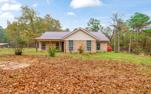 Country Brick Home on 10 Acres Near Lake Pat Mayse