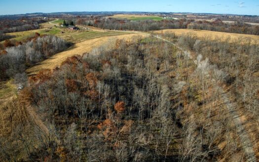 Discover 10± acres of pristine Driftless Region beauty atop Turbe