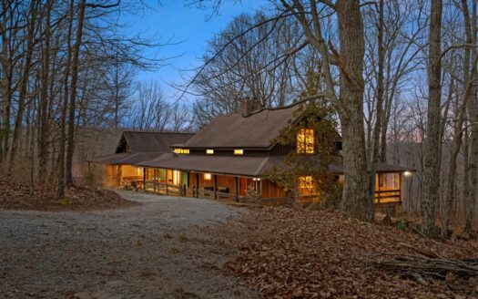 1910 Historic Home on 17 Acres in Franklin