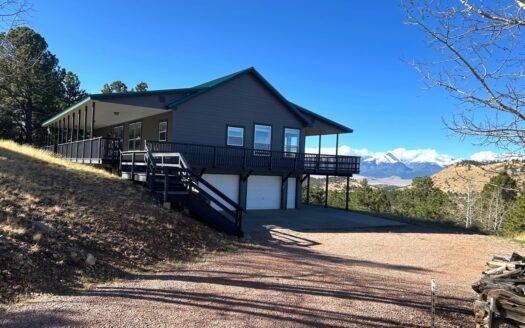 Large Mountain Home for Sale in Westcliffe, Colorado