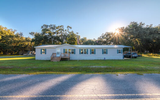 Manufactured Home For Sale On 4 Acres In Lake City Florida