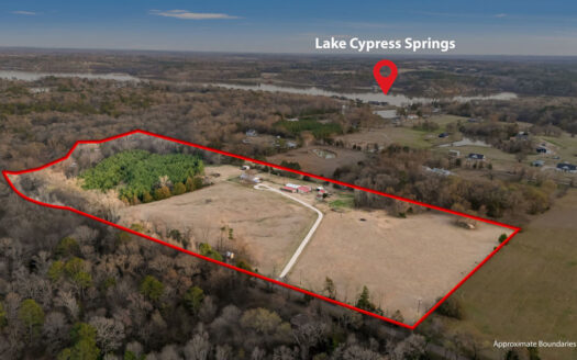 21.85 Acre Farm Ranch in Winnsboro Franklin County Texas for Sale