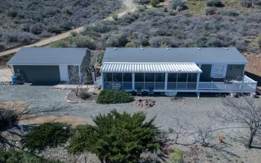 Mayer AZ Home for sale with land, views and No HOA