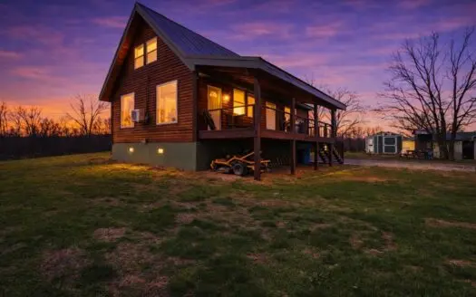 Cabin on 41.83 Acres for Sale | Hunting Land | Highway Frontage