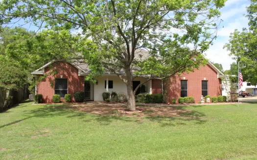 Classic Brick Home with a Shop For Sale in Maud, Texas