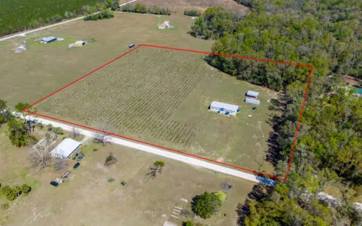 Modern North Florida Country Home For Sale on 10 Private Acres