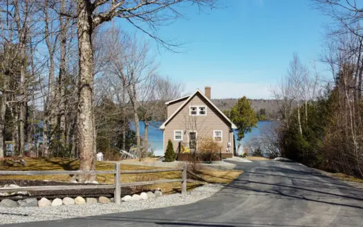 Maine Lakefront Home for Sale – Lincoln, Maine
