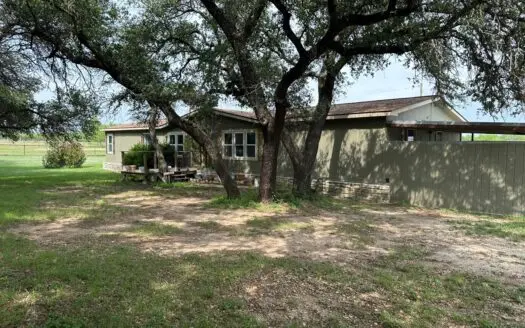4 Bed Home on 4.86 Acres in Blanket TX with Barn and Shop