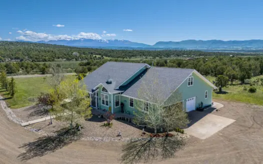 Magnificent views from ranch style home in Mancos, CO