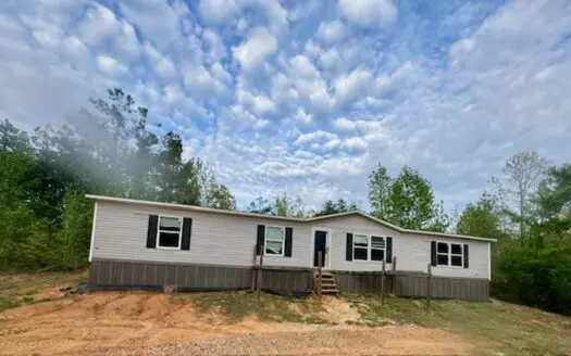 Doublewide with 3 acres for sale in Prentiss County