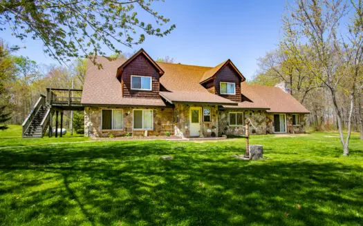 Spacious Home or Cabin on 20 Acres Located Near Sandstone, MN
