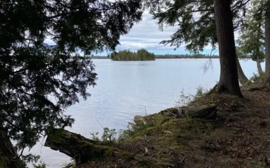 Beautiful 50 acres of land on Caribou Lake near De Tour Village