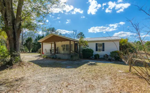 Fully Fences 4 Acres With Manufactured Home For Sale In North Fl