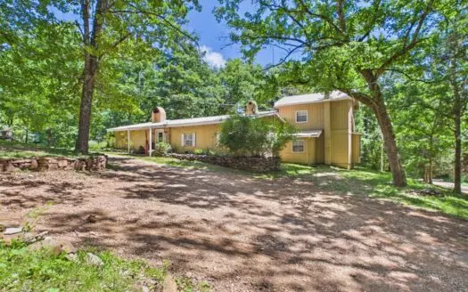 Home with Workshop on 5 Acres Marble Falls Newton County For Sale