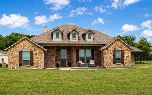 Custom-Built Country Retreat with Pool, Pool House, Theater Room