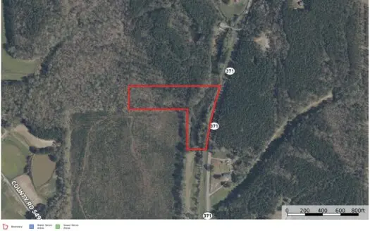 Marietta +/- 8.3 acre Potential Country Homesite