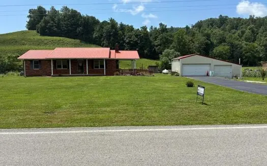 Brick Ranch Home in the Country, Detached Garage/ Workshop