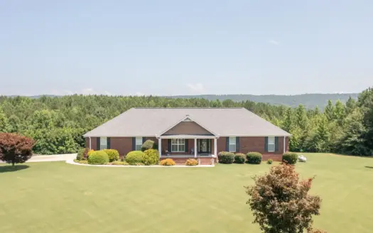All brick home on 14.2 acres of beautiful rural land