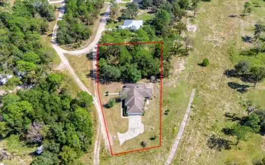 Home with a backyard golf course view
