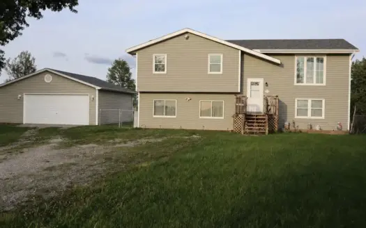 5-Bedroom Split-Level Home for Sale on Acreage Near Omaha