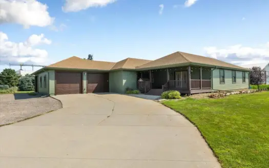 Updated Modale 2.45 Acre Home For Sale With a Heated 44×46 Shop!