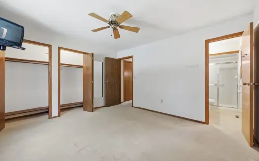 Brick, Ranch-Style Home With 2-Car Garage in Shelby County, IA