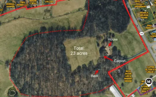 Hobby Farm on 23 Ac near Town, Large, Quality Home, Owner Finance