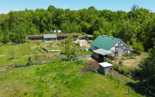 Unique Eco Friendly Home on 18.7 Acres – Waterford, Maine