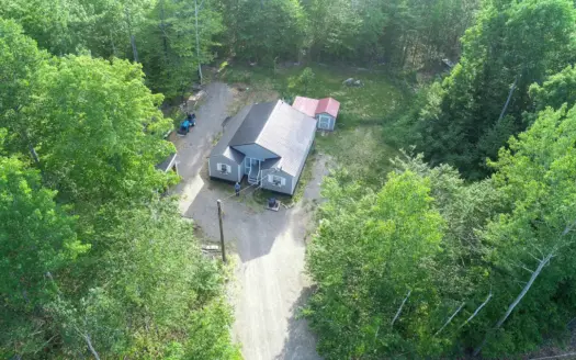 Home on Private Corner Lot – Milo, Maine