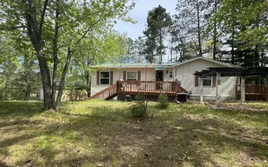 Manufactured Home Overlooking Rush Lake in Sturgeon Lake, MN