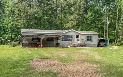 Home and Mobile Home for Sale on 25 Acres in Hinds County