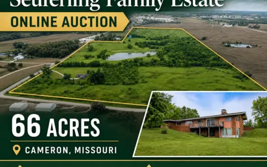 Online Auction: 66 Acres Near Cameron, Missouri