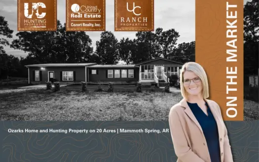 Ozarks Home and Hunting Property on 20 Acres | Mammoth Spring, AR