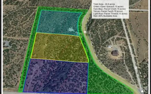 25-Acre Ouray Co. Gem: No HOA, Views & Subdividable!