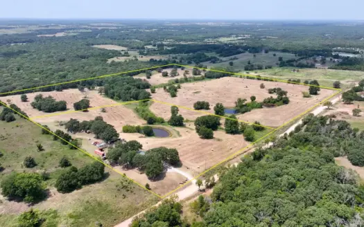 Rural Okfuskee County, OK Real Estate Auction Home & 40 Ac+/-
