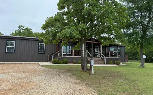 2019 Double-Wide on 5 ± Acres for Sale in Rattan, Oklahoma