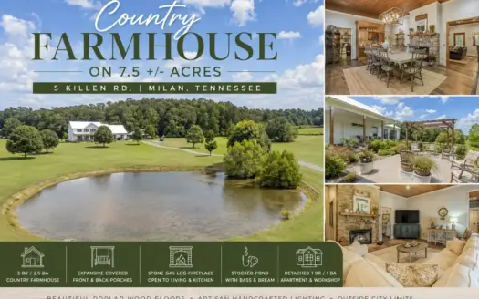 Custom-Built Southern Living Home for Sale in West Tennessee