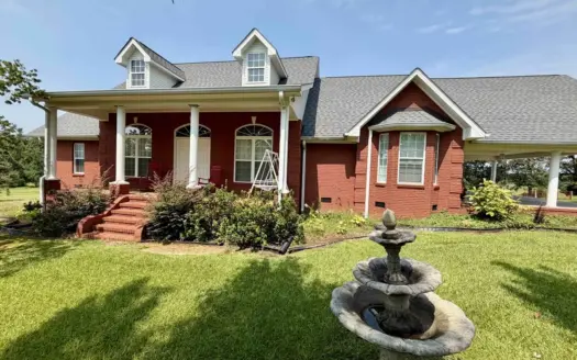 Brick Country Home For Sale With Pasture And Ponds For Sale In Tn
