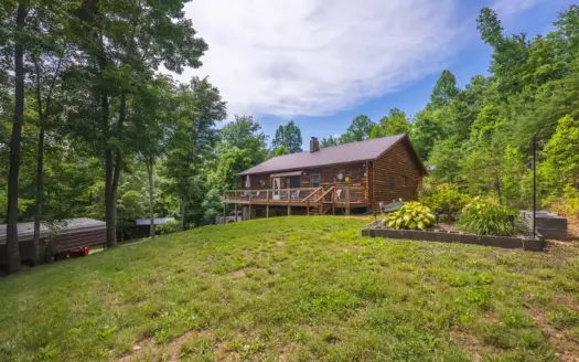 Log Home on Acreage-Hancock County Tennessee For Sale-Thorn Hill